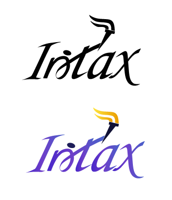 Branding for Intax - a sports competition. 